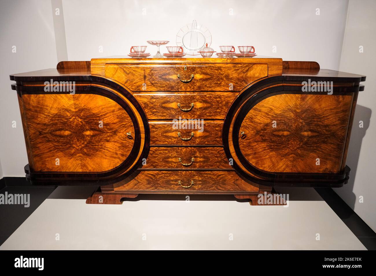 Il Museo Mazoviano, collezione Art Déco, Plock, Polonia Foto Stock