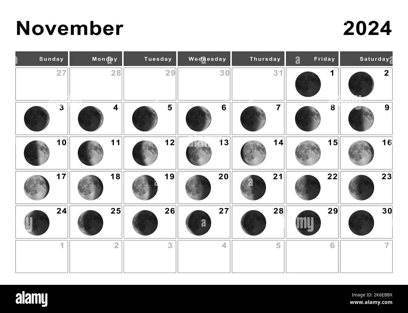 Luna Calante Novembre 2024 Karon Maryann