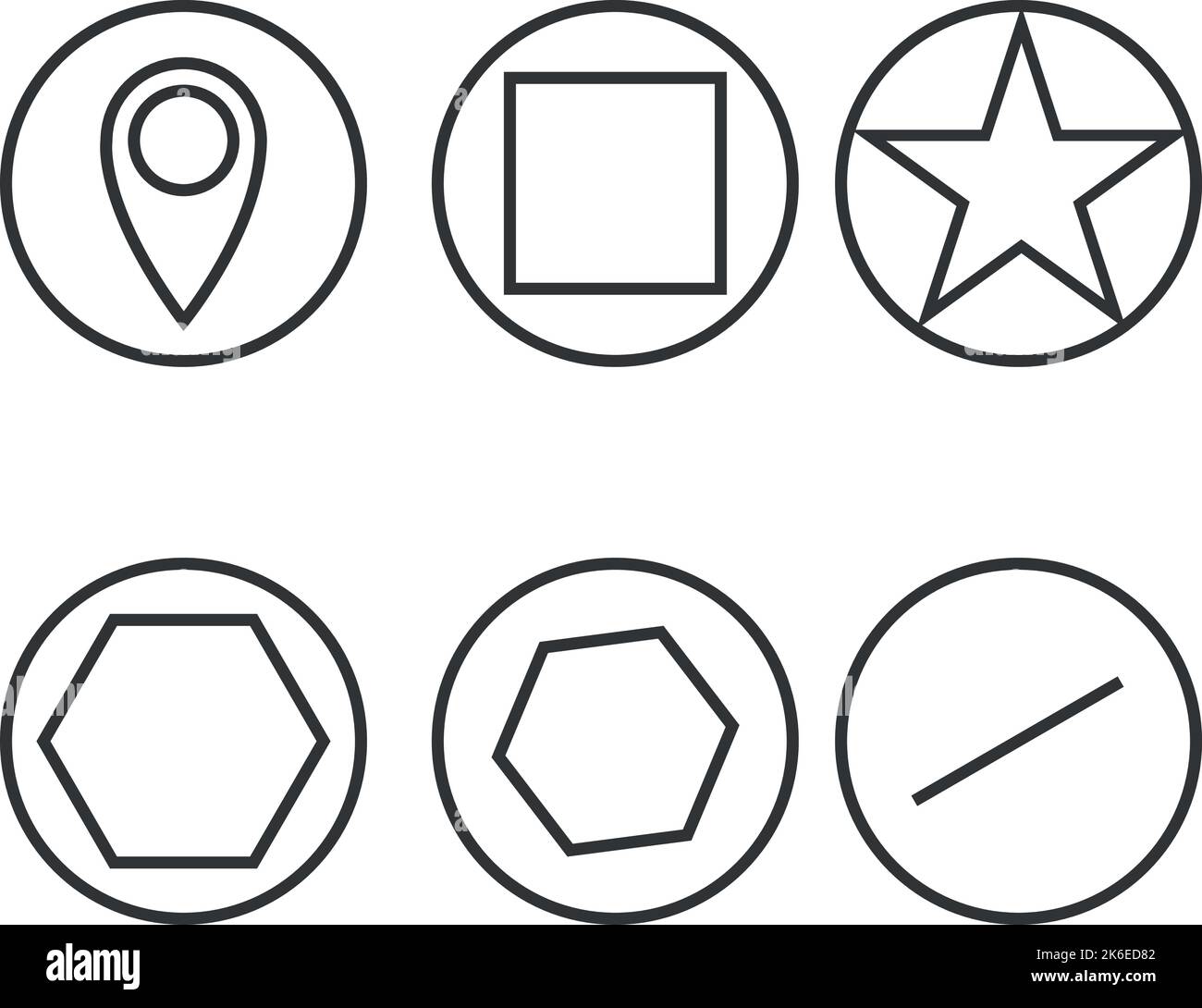 Collezione di popolari logo dei social media. App. Set realistico. Illustrazione Vettoriale