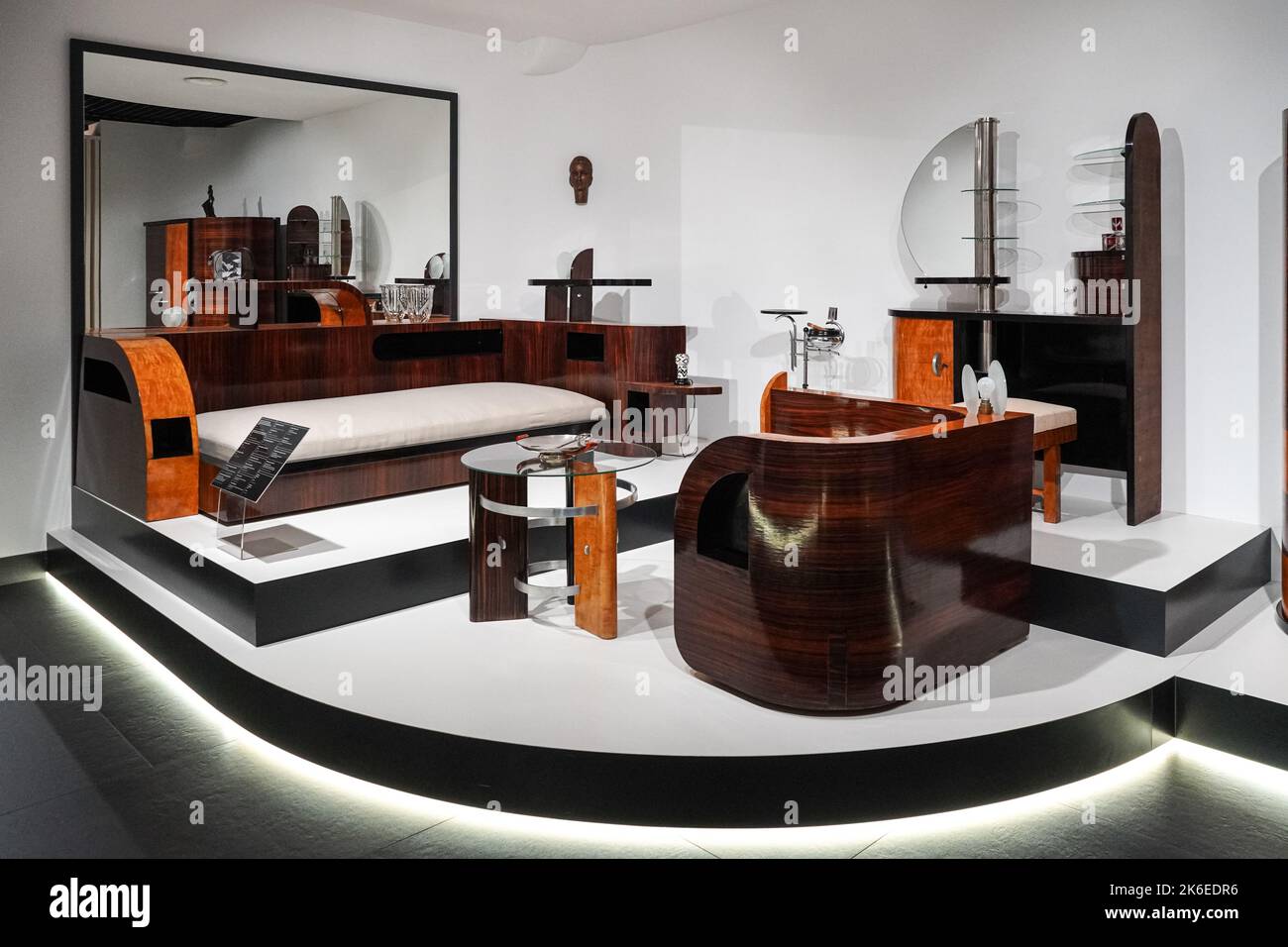 Il Museo Mazoviano, collezione Art Déco, Plock, Polonia Foto Stock