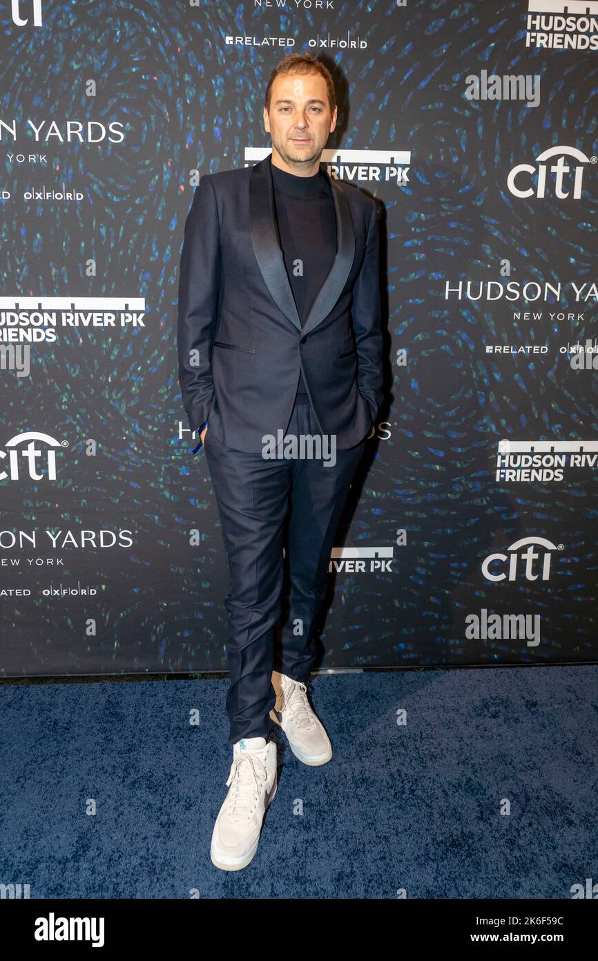 New York, Stati Uniti. 13th Ott 2022. Lo Chef Daniel Humm partecipa al Gala degli amici del Parco del Fiume Hudson del 2022 al Pier Sixty a Chelsea Piers a New York City. Credit: SOPA Images Limited/Alamy Live News Foto Stock