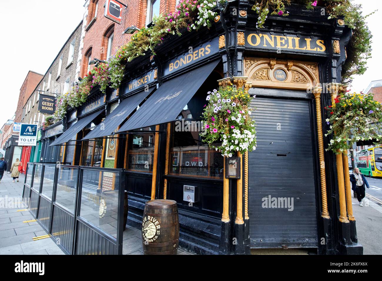 oneills pub vittoriano e residenza cittadina dublino repubblica d'irlanda Foto Stock