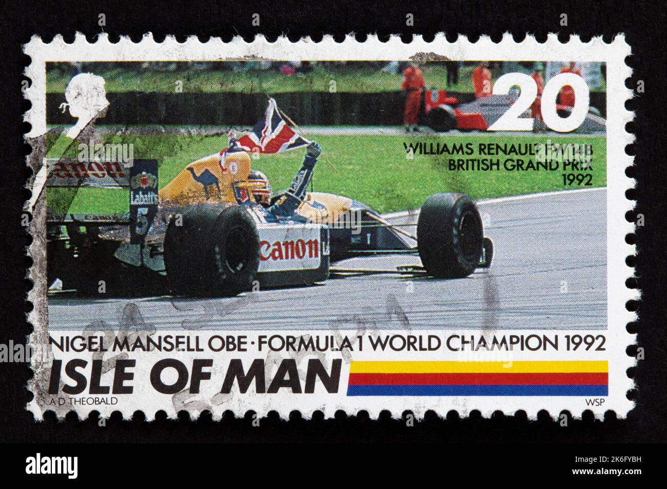 British francobollo Foto Stock