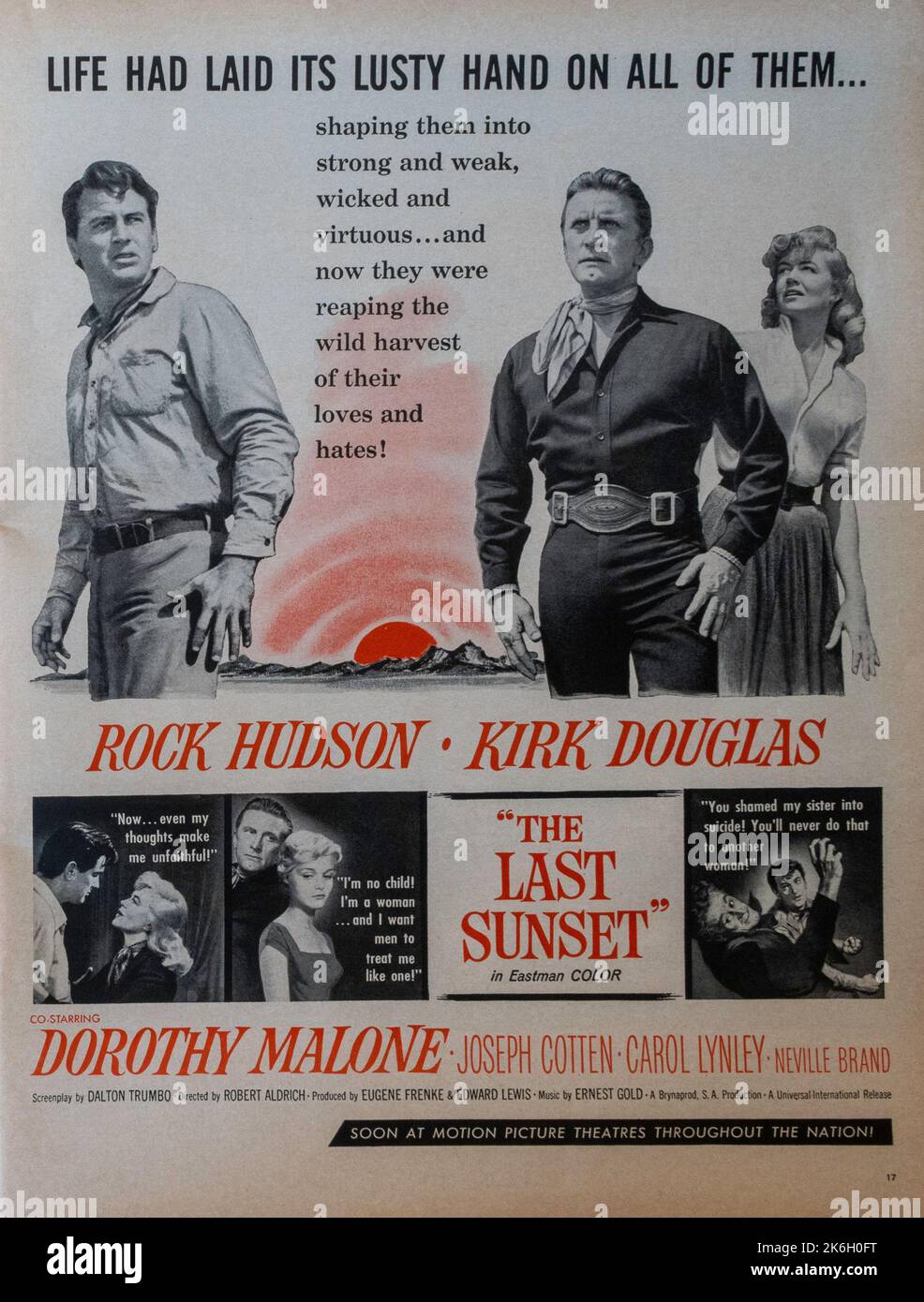 Vintage 2 Giugno 1961 'Life' Magazine Advert, USA Foto Stock