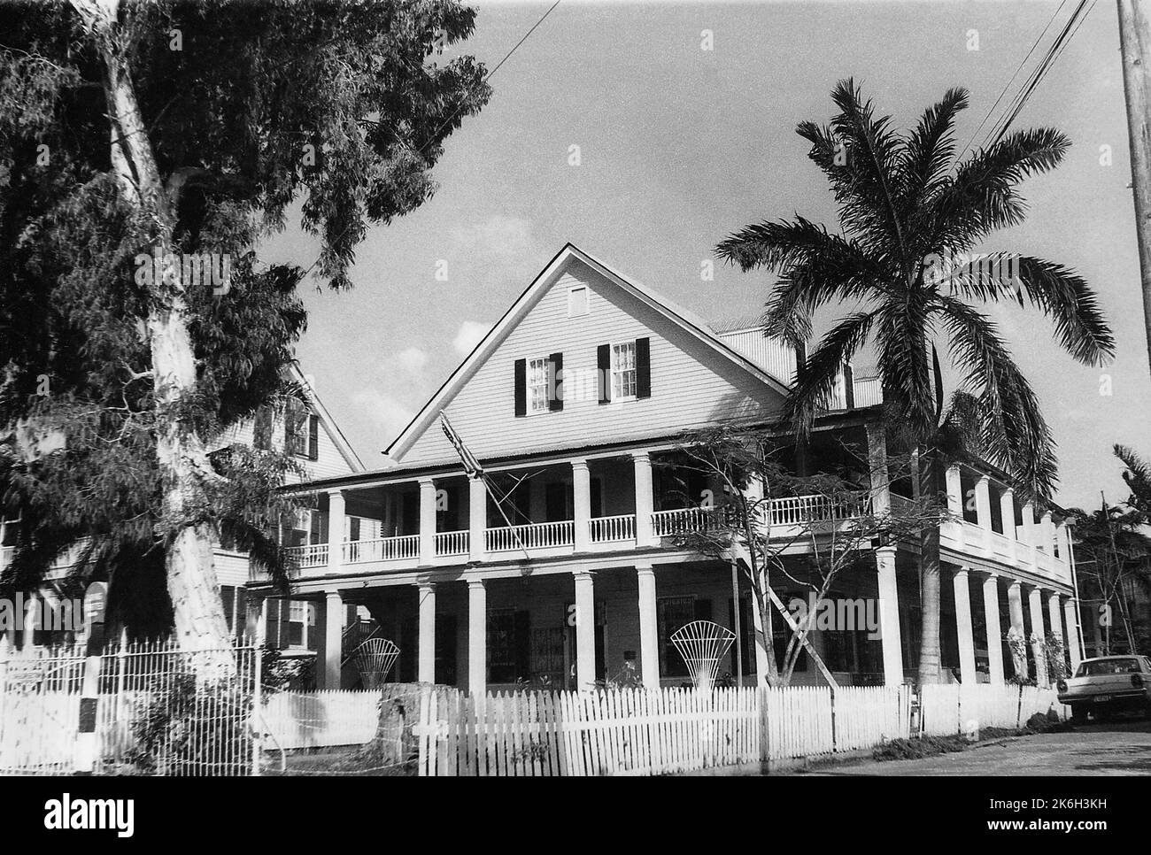 Belize - Chancery Office Building, fotografie degli Stati Uniti relative a ambasciate, consolati e altri edifici d'oltremare Foto Stock