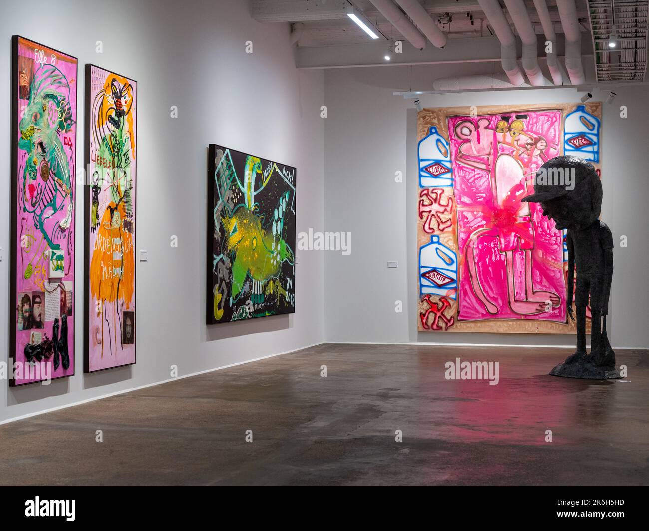 La collezione Ståhl di Norrköping è una collezione di arte contemporanea considerata una delle più belle collezioni private dei paesi nordici. Foto Stock