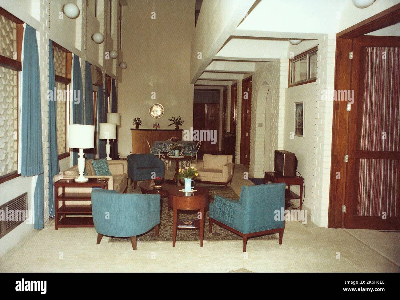 Chennai - funzionario principale/Consul General Residence - 1977, Stati Uniti fotografie relative a ambasciate, consolati e altri edifici d'oltremare Foto Stock Chennai - funzionario principale/Consul General Residence - 1977, Stati Uniti fotografie relative a ambasciate, consolati e altri edifici d'oltremare Foto Stock