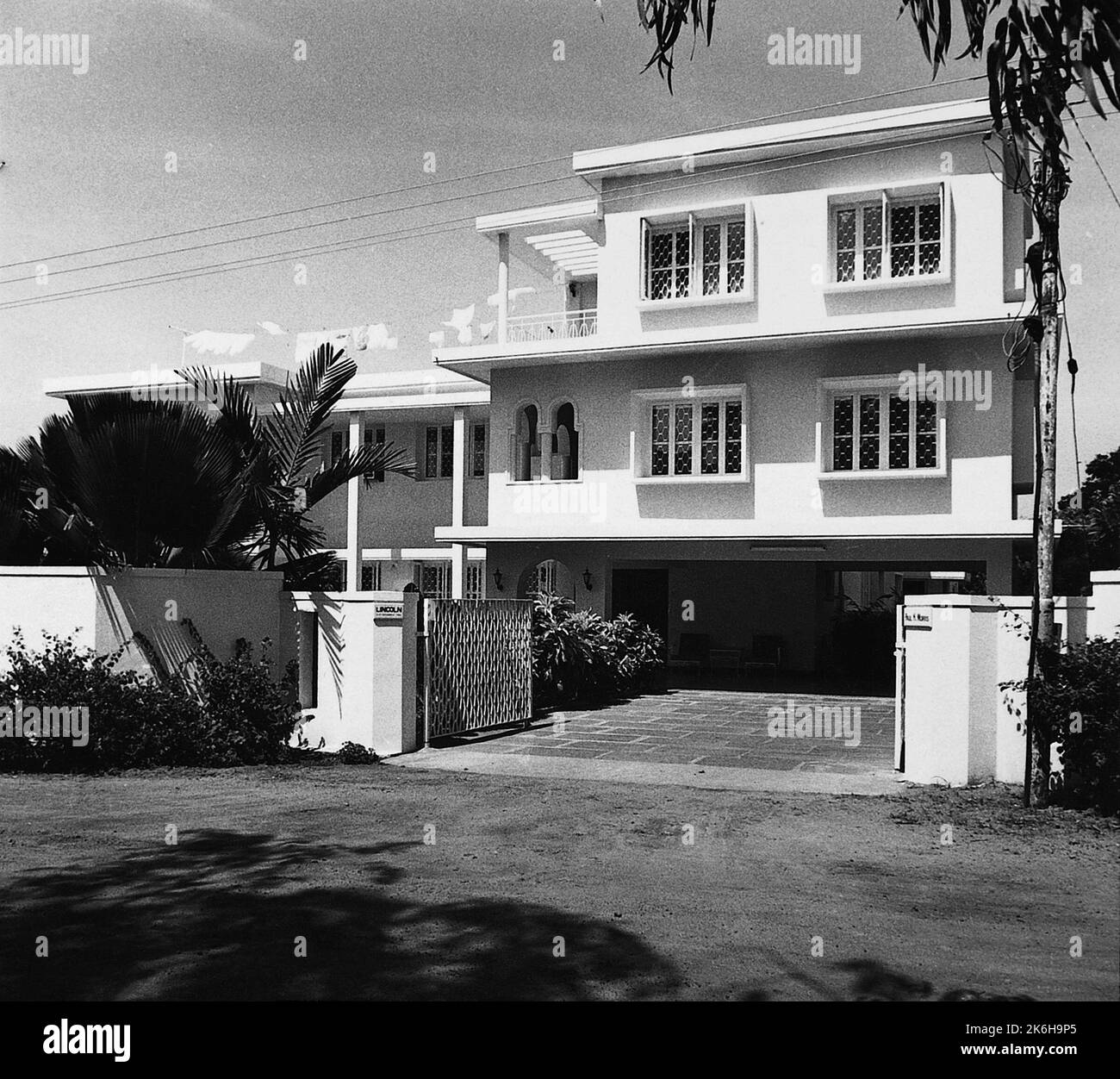 Chennai - Public Affairs Officer Residency, Stati Uniti fotografie relative a ambasciate, consolati e altri edifici d'oltremare Foto Stock