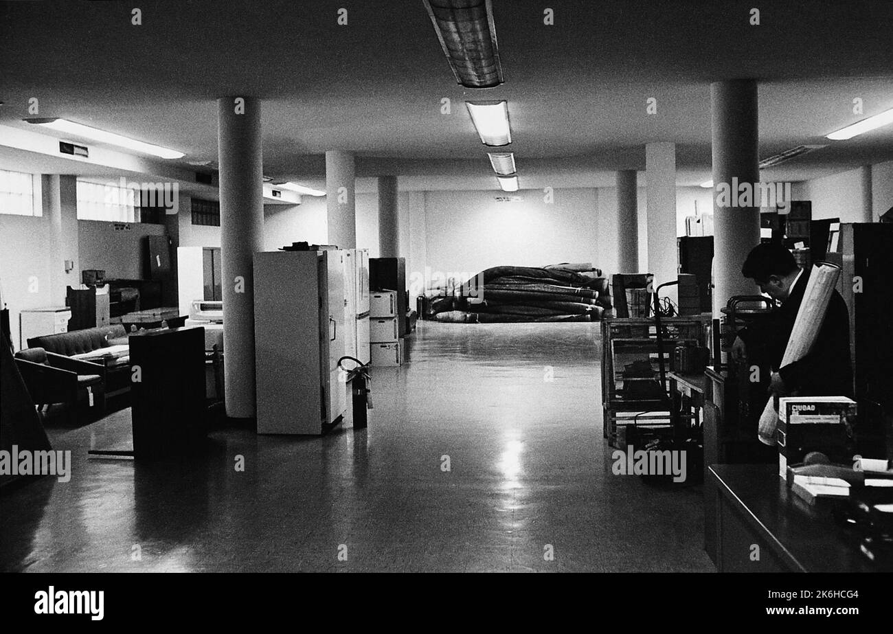 Città del Messico - edificio annesso per uffici, fotografie degli Stati Uniti relative a ambasciate, consolati e altri edifici d'oltremare Foto Stock