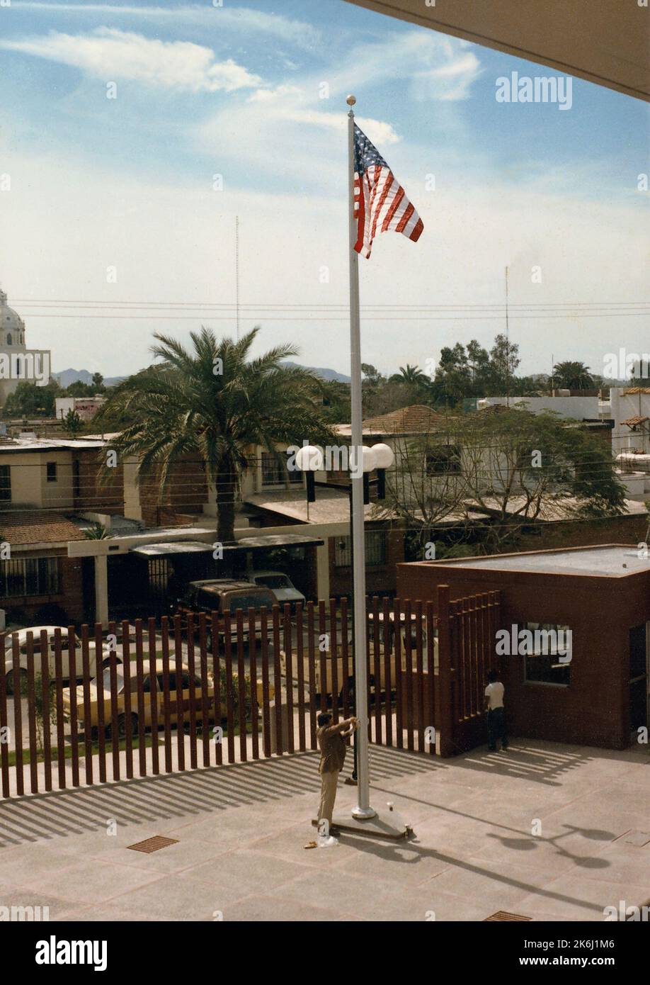 Hermosillo - Consolate Office Building - 1986, fotografie degli Stati Uniti relative alle ambasciate, ai Consolati e ad altri edifici d'oltremare Foto Stock