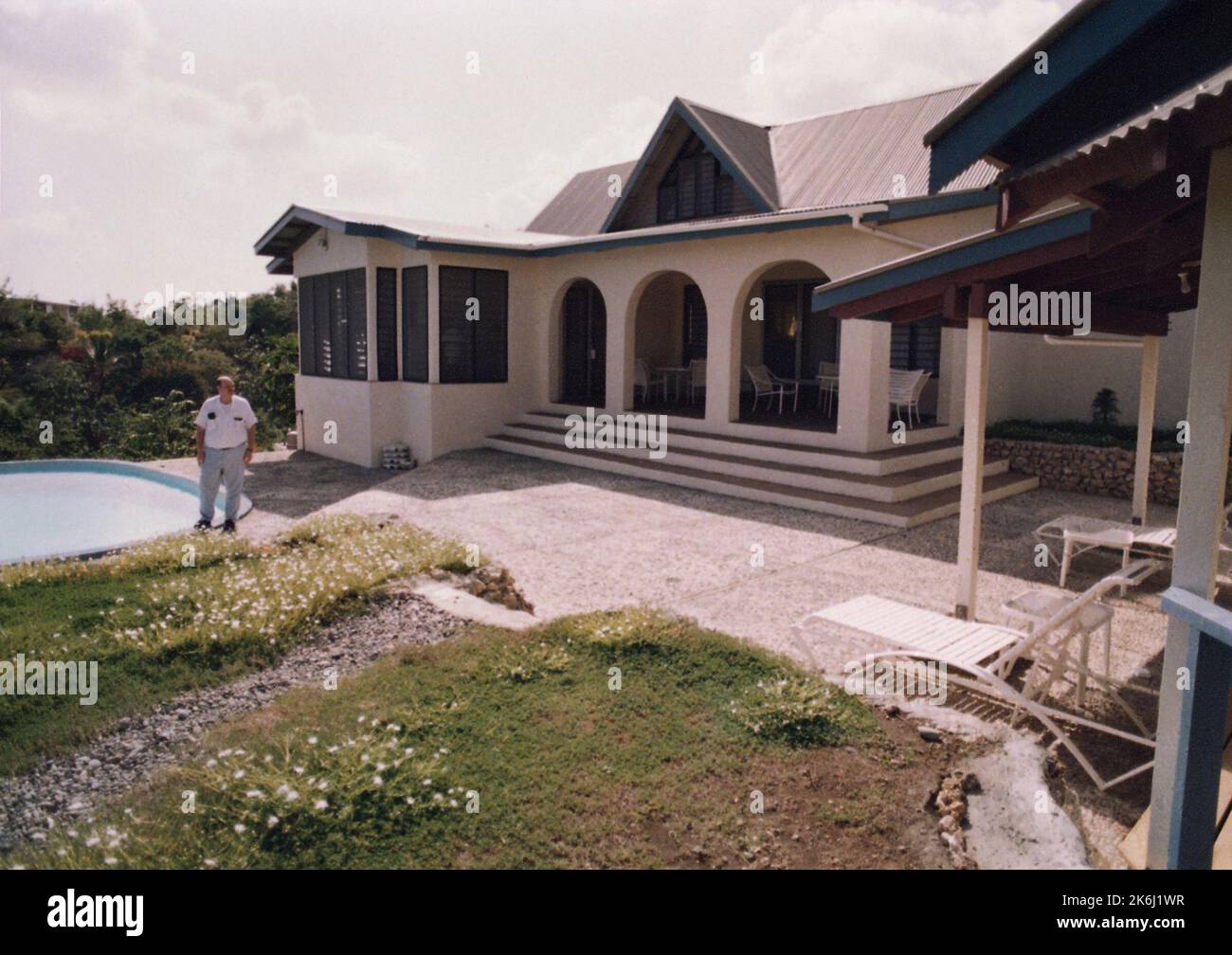 Honiara - ufficiale principale/Consul General Residence - 1993, USA fotografie relative alle ambasciate, ai consolati e ad altri edifici d'oltremare Foto Stock Honiara - ufficiale principale/Consul General Residence - 1993, USA fotografie relative alle ambasciate, ai consolati e ad altri edifici d'oltremare Foto Stock