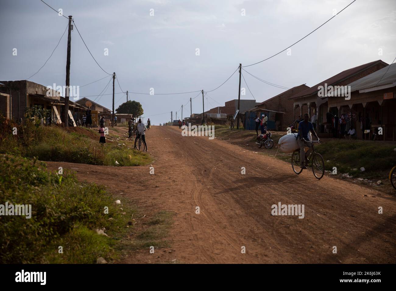 Città di Orungo nel distretto di Amuria, Uganda, Africa orientale Foto Stock