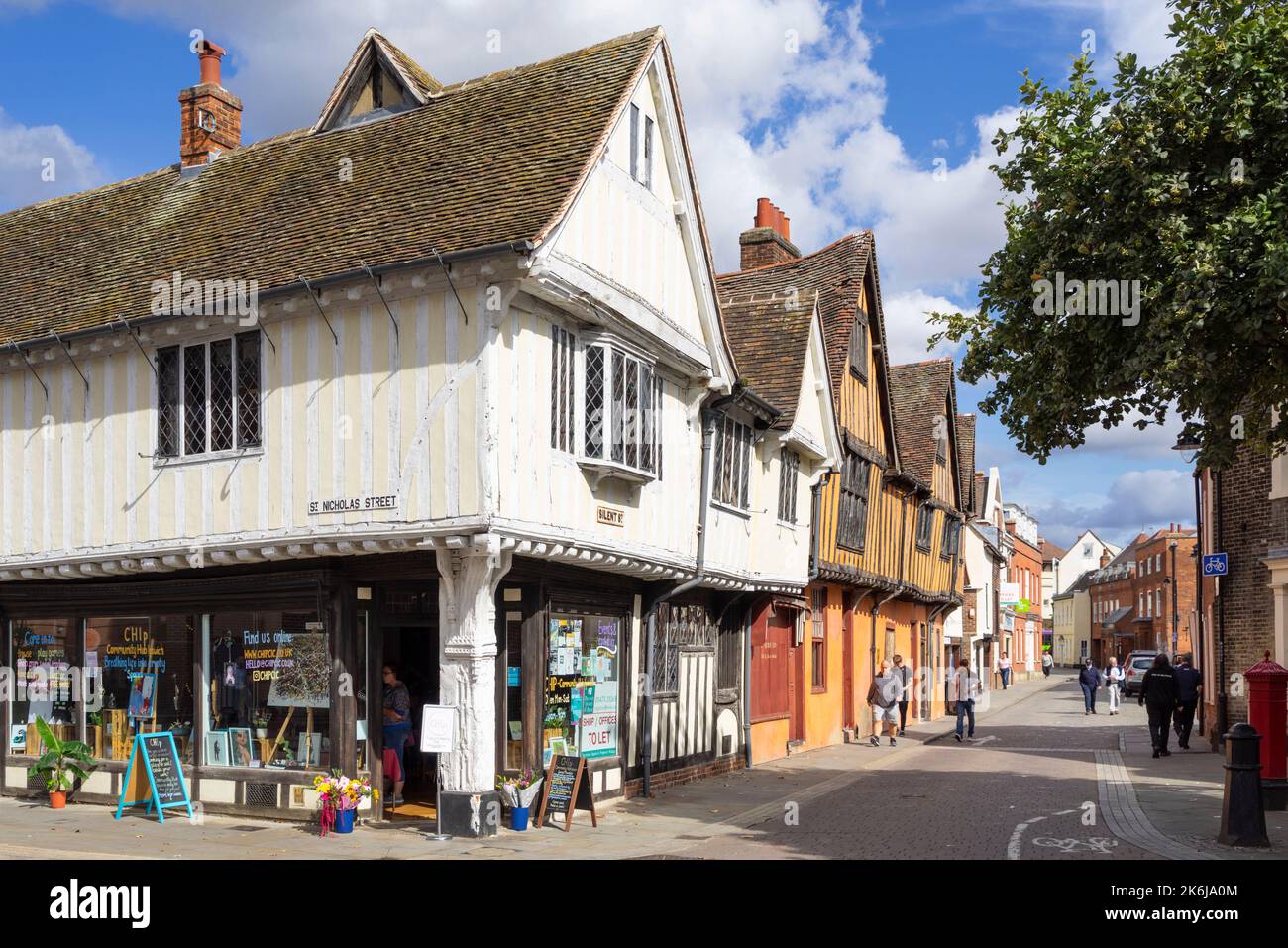 Chip Community Hub Ipswich St Nicholas Street Ipswich Suffolk Inghilterra UK GB Europa Foto Stock