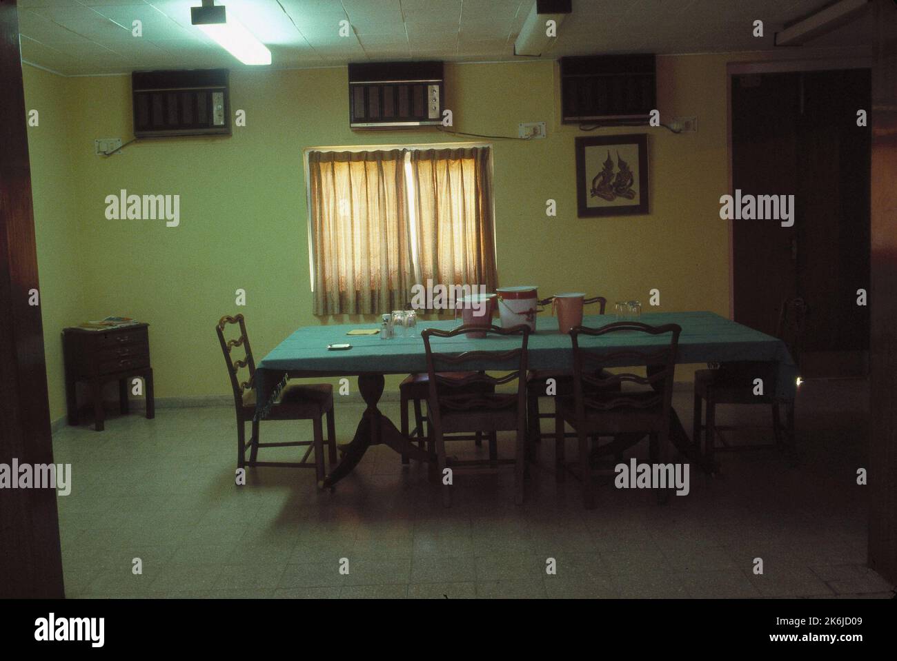 New Delhi - Chancery Office Building - 1979, fotografie degli Stati Uniti relative a ambasciate, consolati e altri edifici d'oltremare Foto Stock