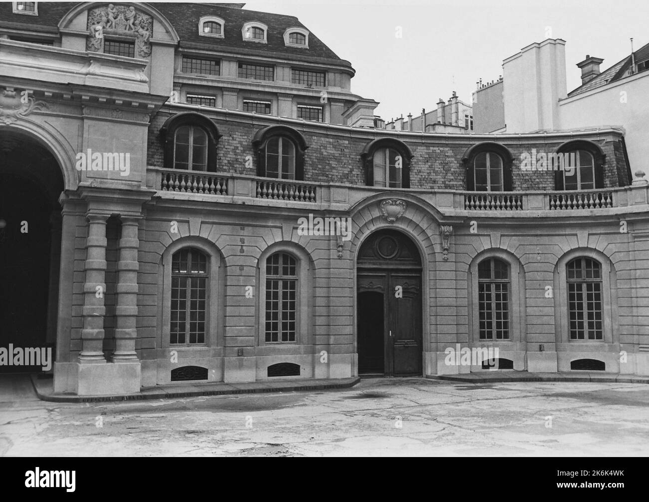 Parigi - Embassy Mission Residence - 1969, fotografie degli Stati Uniti relative a ambasciate, consolati e altri edifici d'oltremare Foto Stock