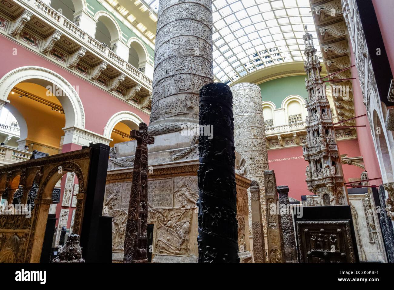 The Ruddock Family Cast Court a Victoria and Albert Museum, Londra, Inghilterra Regno Unito Foto Stock