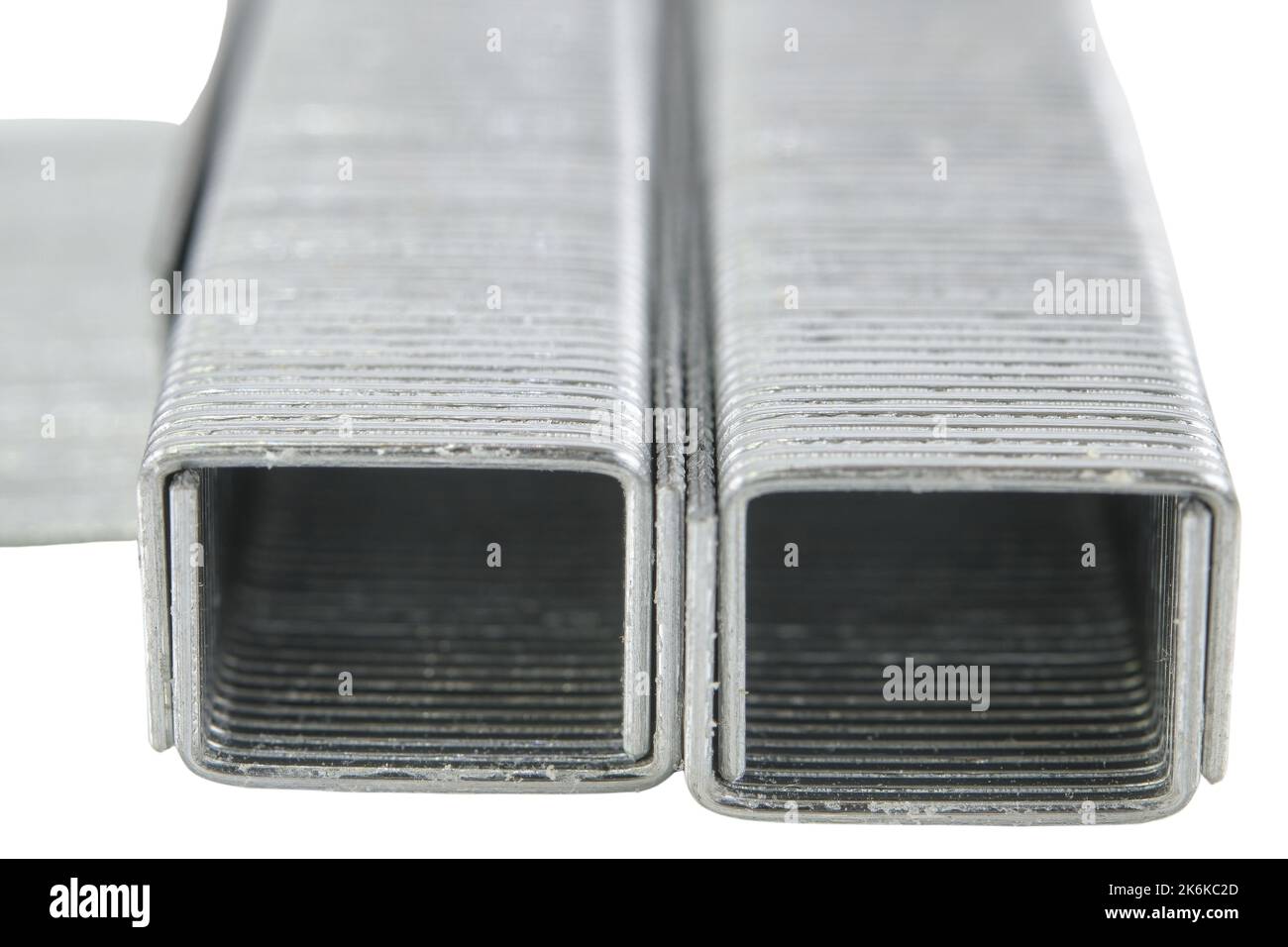 graffe metalliche isolate Foto Stock