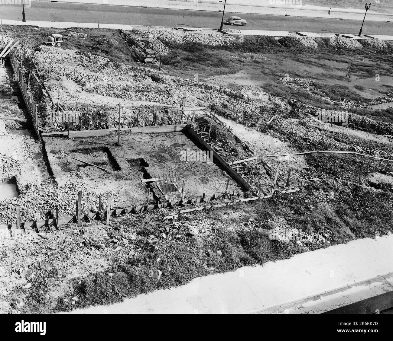 Havana - Chancery Office Building - 1950, fotografie degli Stati Uniti relative a ambasciate, consolati e altri edifici d'oltremare Foto Stock