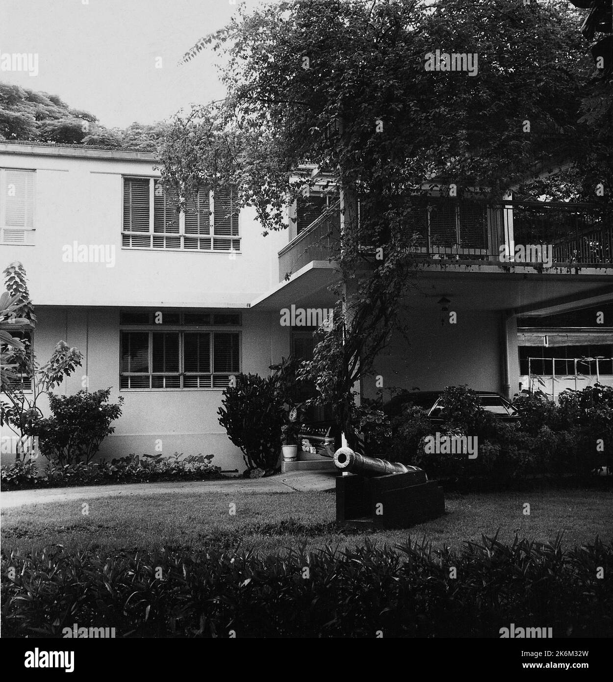 Bangkok - Army Attache Residence - 1963, fotografie degli Stati Uniti relative a ambasciate, consolati e altri edifici d'oltremare Foto Stock