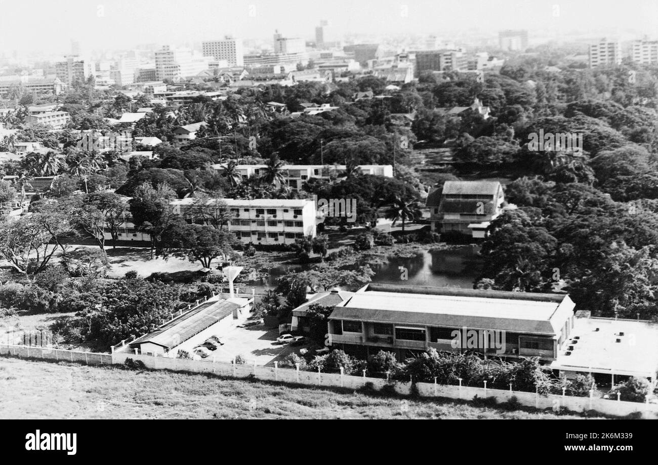 Bangkok - Sito composto, fotografie degli Stati Uniti relative a ambasciate, consolati e altri edifici d'oltremare Foto Stock