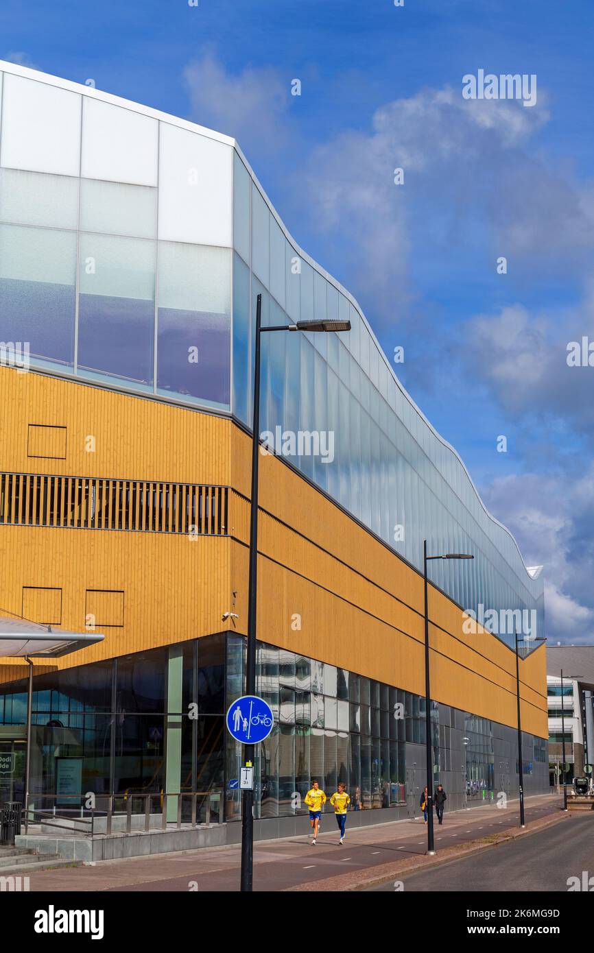 Biblioteca centrale, Helsinki, Finlandia, Europa Foto Stock