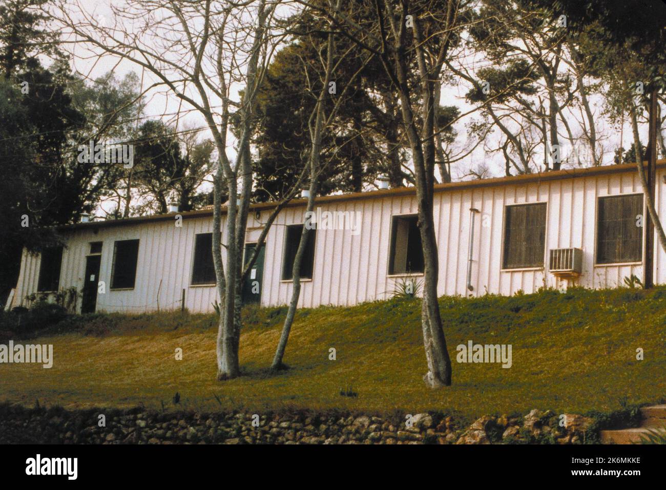 Algeri - edificio annesso per uffici - 1984, fotografie degli Stati Uniti relative a ambasciate, consolati e altri edifici d'oltremare Foto Stock