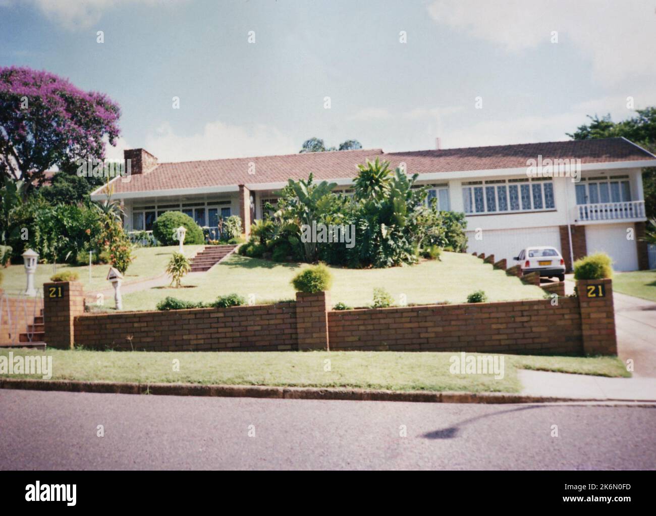 Durban - posizione di livello medio Residence - 1991, Stati Uniti fotografie relative alle ambasciate, consolati, e altri edifici d'oltremare Foto Stock