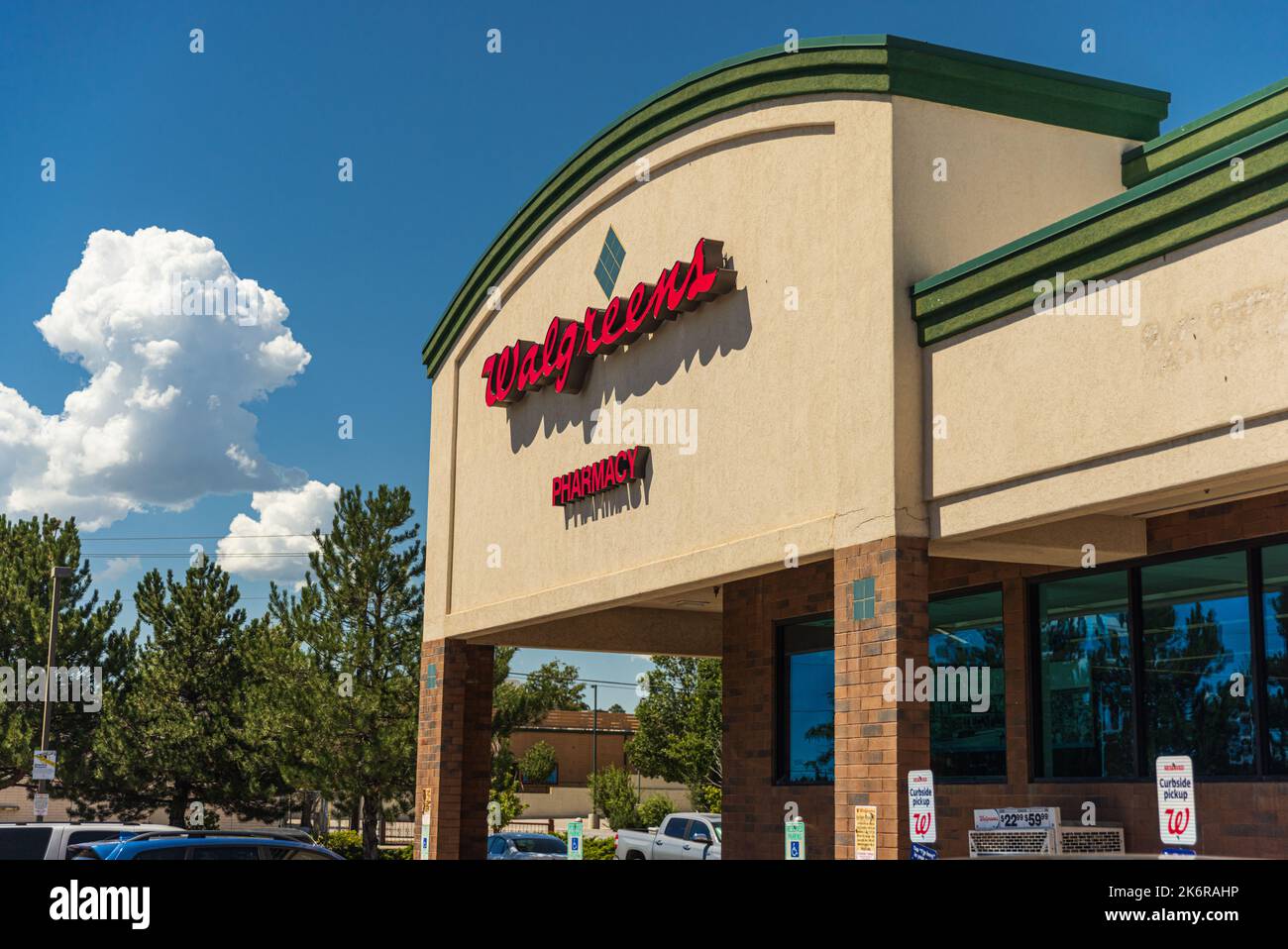 FLAGSTAFF, Arizona - 2 SETTEMBRE 2022: Walgreens Retail Location a Flagstaff, Arizona Foto Stock