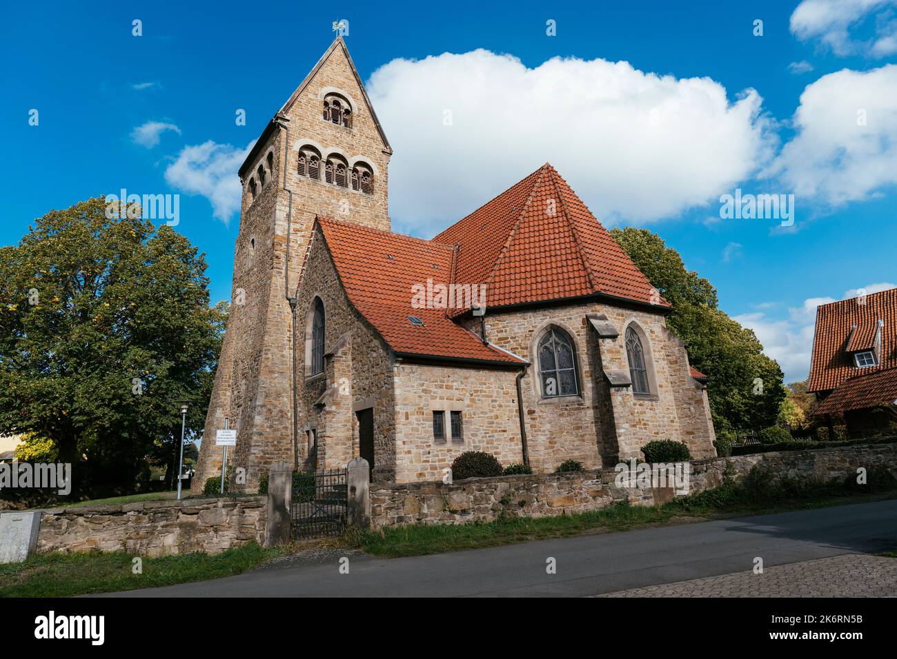 Chiesa dei Santi Pietro e Paolo a Veltheim Foto Stock