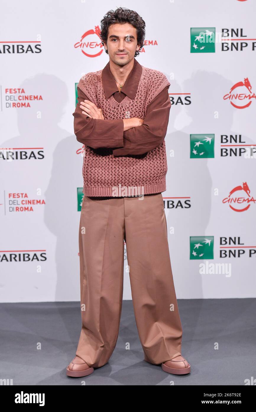 Roma, Italia. 15th Ott 2022. Luigi fedele partecipa alla fotocellula per il film Rapiniamo il Duce durante il 17th° Festival di Roma all'Auditorium Parco della Musica, il 15 ottobre 2022 a Roma. Foto Andrea Staccioli/Insidefoto Credit: Insidefoto di andrea staccioli/Alamy Live News Foto Stock