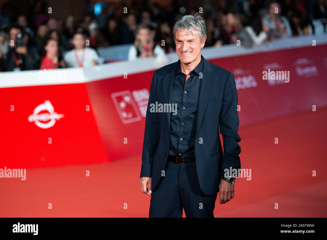 Tappeto rosso di Rapiniamo il Duce al 17th° Festival di Roma Foto Stock