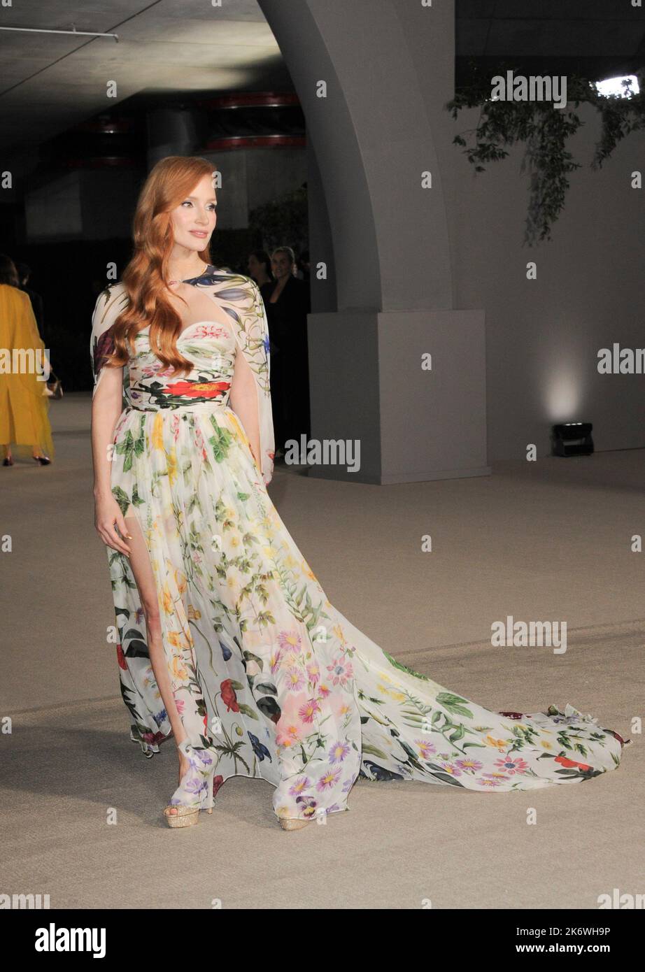 Los Angeles, California. 15th Ott 2022. Jessica Chastain agli arrivi per il 2nd° Gala annuale dell'Academy Museum, Academy Museum of Motion Pictures, Los Angeles, CA 15 ottobre 2022. Credit: Elizabeth Goodenough/Everett Collection/Alamy Live News Foto Stock