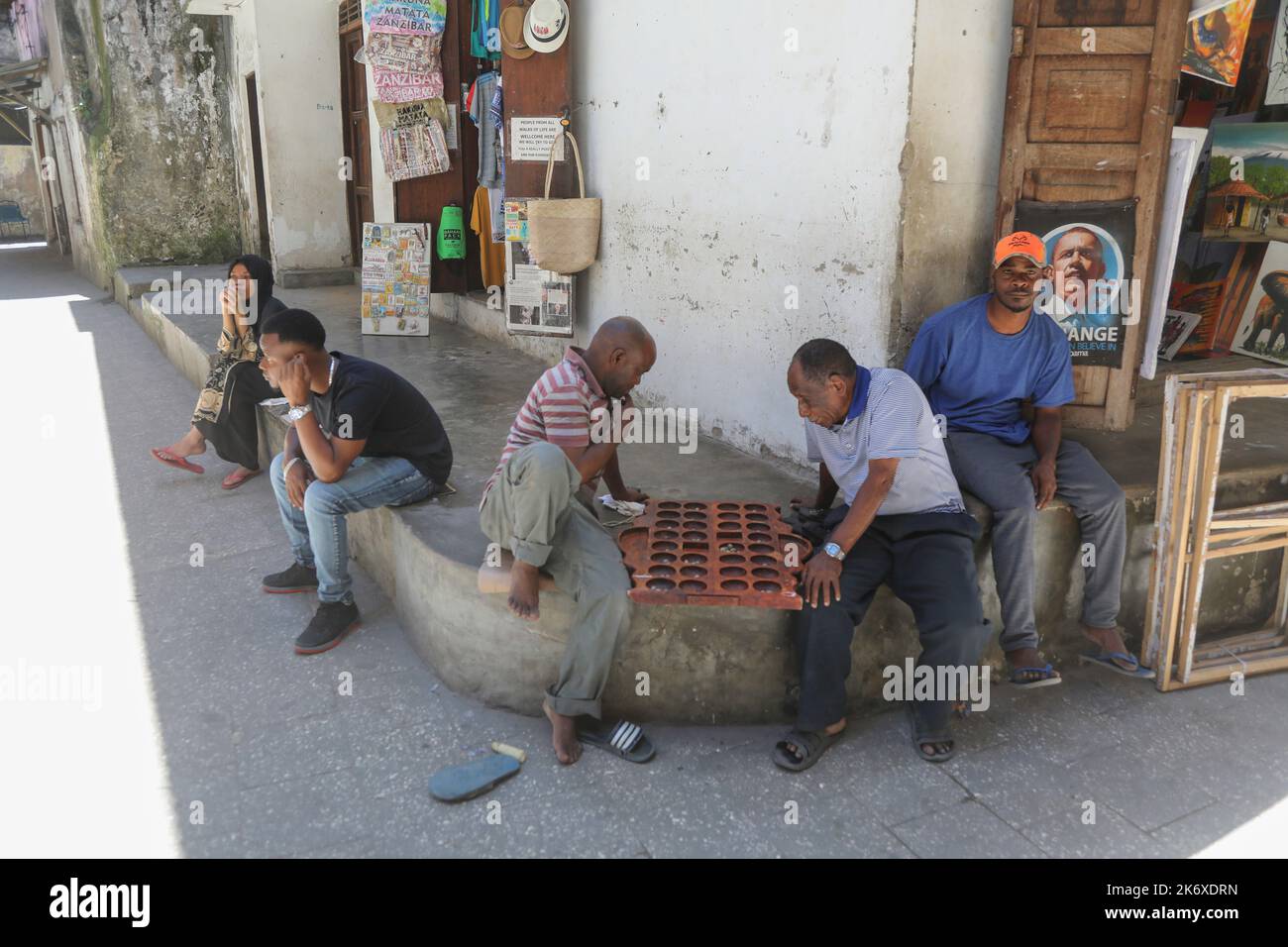 CITTÀ DI PIETRA ZANZIBAR TANZANIA Foto Stock