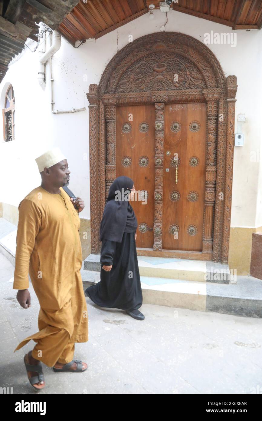 CITTÀ DI PIETRA ZANZIBAR TANZANIA Foto Stock