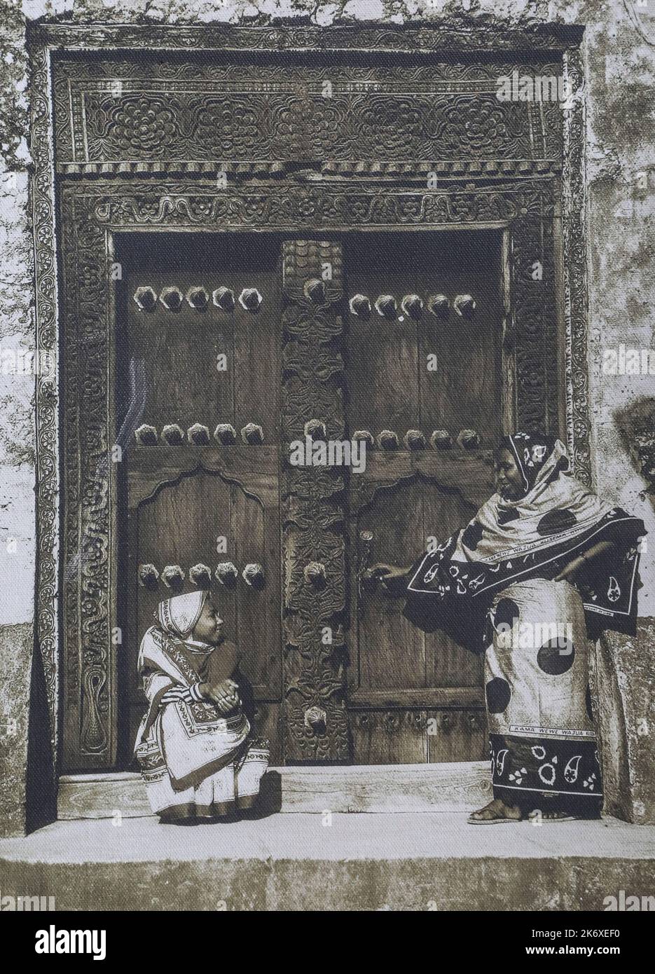 CITTÀ DI PIETRA ZANZIBAR TANZANIA Foto Stock