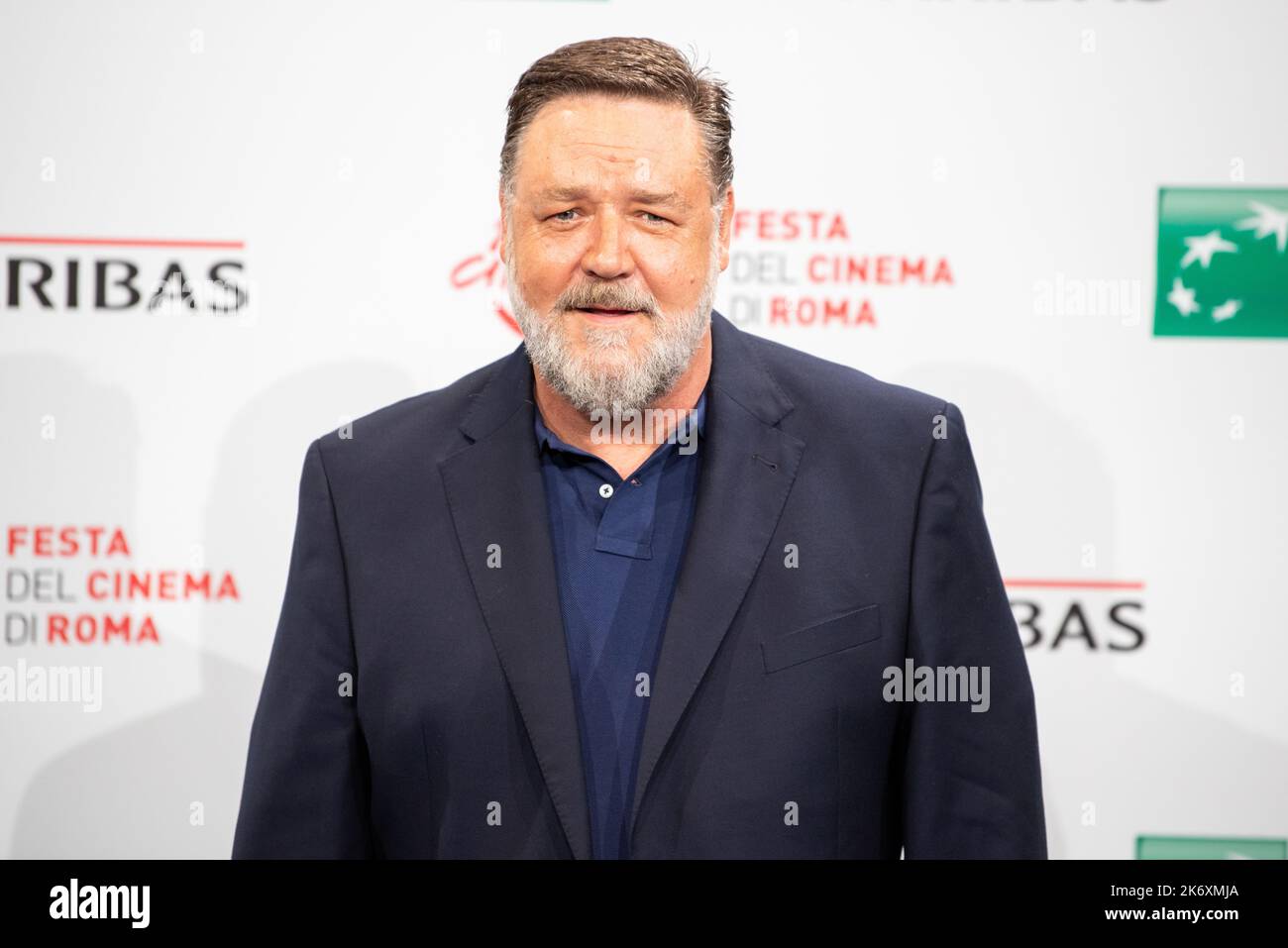 Photocall of Poker Face con Russell Crowe al 17th Rome Film Fest Foto Stock