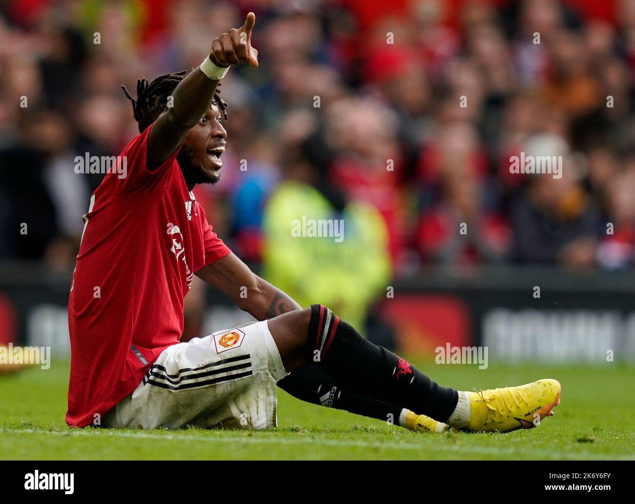 Manchester, Regno Unito. 16th Ott 2022. Fred del Manchester United durante la partita della Premier League a Old Trafford, Manchester. Il credito per le immagini dovrebbe essere: Andrew Yates/Sportimage Credit: Sportimage/Alamy Live News Foto Stock