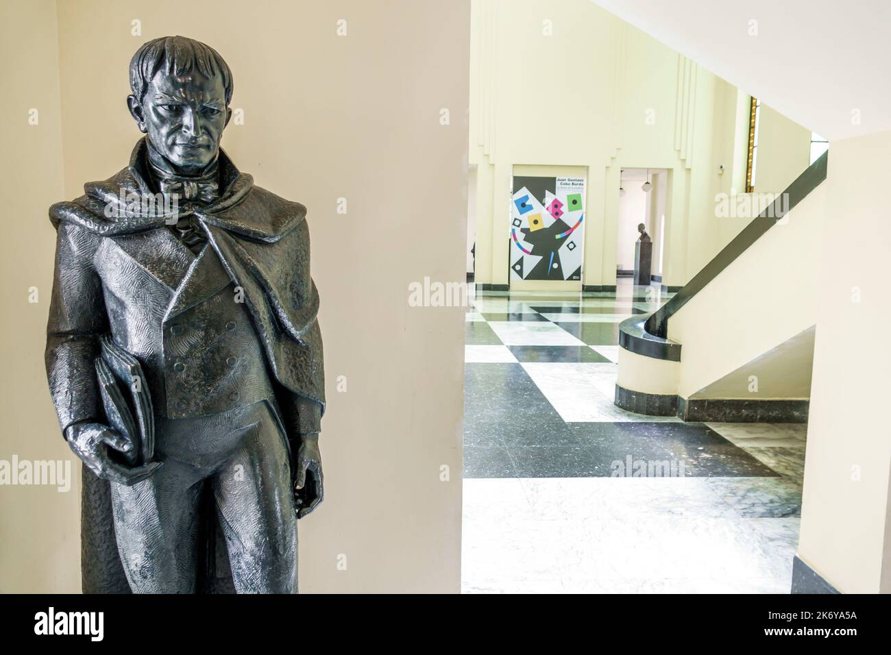 Bogota Colombia, Santa Fe Biblioteca Nacional de Colombia Biblioteca Nazionale della Colombia, Manuel del Socorro Rodriguez bibliotecario 1790 a 1819 storico f Foto Stock