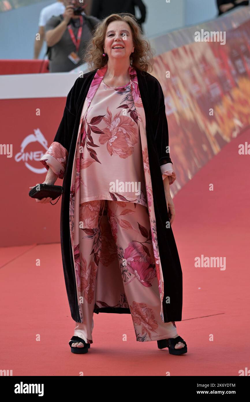 Roma, Italia. 16th Ott 2022. Stefania Sandrelli partecipa al tappeto rosso del film 'Astolfo' al Rome Film Fest all'Auditorium Parco della Musica. Credit: SOPA Images Limited/Alamy Live News Foto Stock