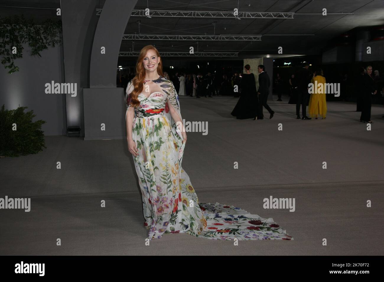 Jessica Chastain partecipa all'annuale 2nd Academy Museum Gala all'Academy Museum of Motion Pictures il 15 ottobre 2022 a Los Angeles, California. Foto: Crash/imageSPACE Foto Stock