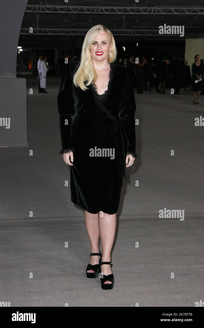 Rebel Wilson partecipa all'annuale 2nd Academy Museum Gala all'Academy Museum of Motion Pictures il 15 ottobre 2022 a Los Angeles, California. Foto: Crash/imageSPACE Foto Stock