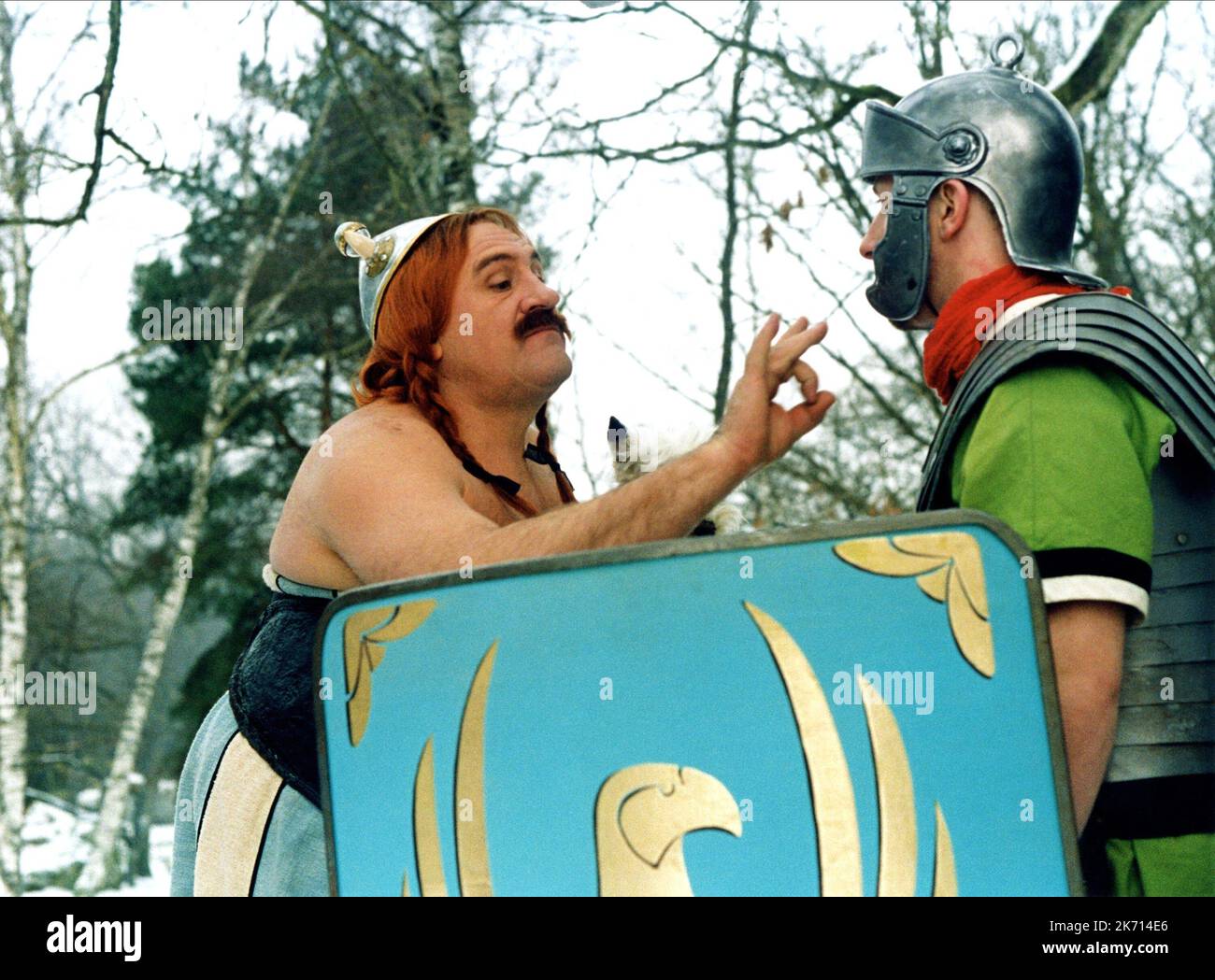 GERARD DEPARDIEU, Asterix e Obelix : MISSIONE CLEOPATRA, 2002 Foto Stock