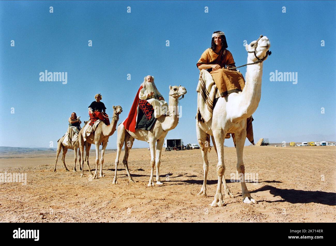 GERARD DEPARDIEU, CHRISTIAN CLAVIER CLAUDE RICH EDOUARD BAER, Asterix e Obelix : MISSIONE CLEOPATRA, 2002 Foto Stock