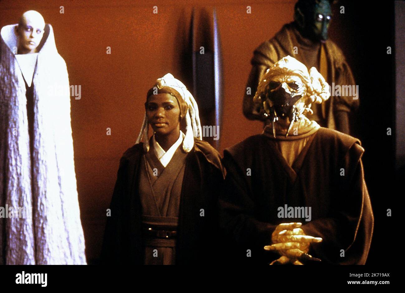 STASS ALLIE, PLO KOON, Star Wars: Episodio II - attacco dei cloni, 2002 Foto Stock