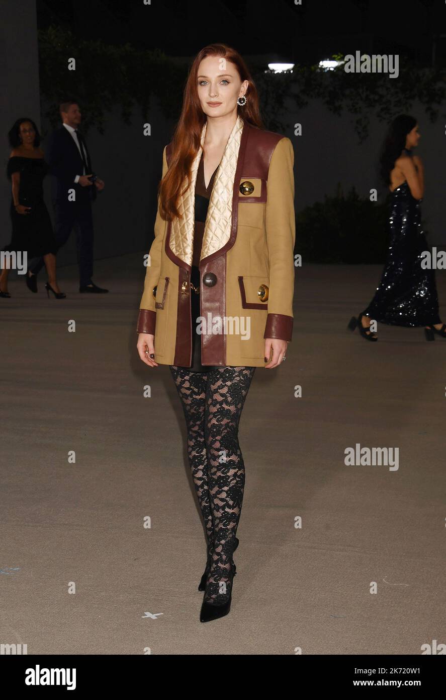 Los Angeles, California. 15th Ott 2022. Sophie Turner partecipa all'annuale 2nd Academy Museum Gala all'Academy Museum of Motion Pictures il 15 ottobre 2022 a Los Angeles, California. Credit: Jeffrey Mayer/JTM Photos/Media Punch/Alamy Live News Foto Stock