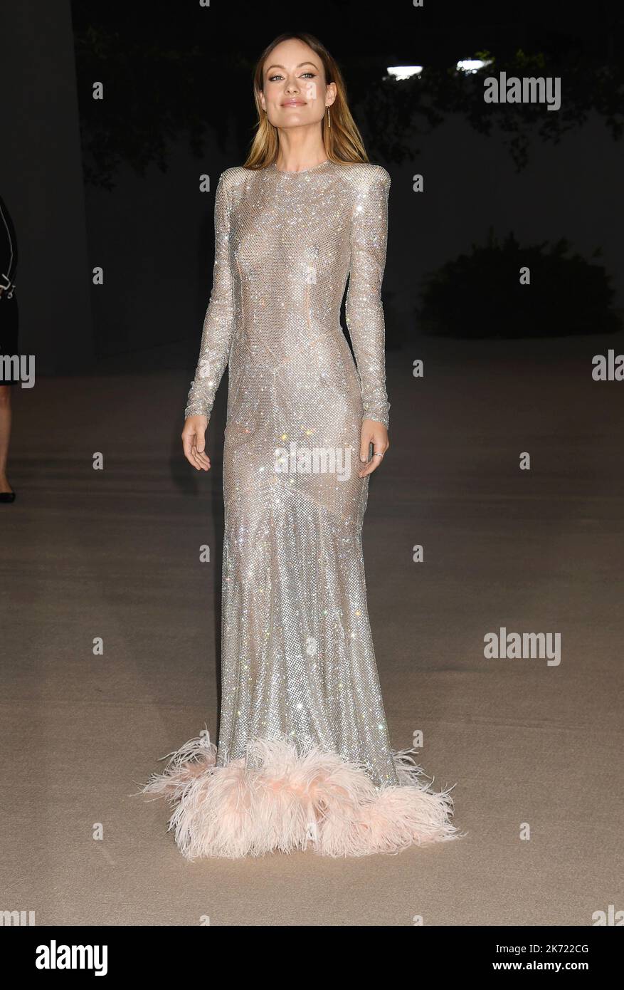 Los Angeles, California. 15th Ott 2022. Olivia Wilde partecipa all'annuale 2nd Academy Museum Gala all'Academy Museum of Motion Pictures il 15 ottobre 2022 a Los Angeles, California. Credit: Jeffrey Mayer/JTM Photos/Media Punch/Alamy Live News Foto Stock