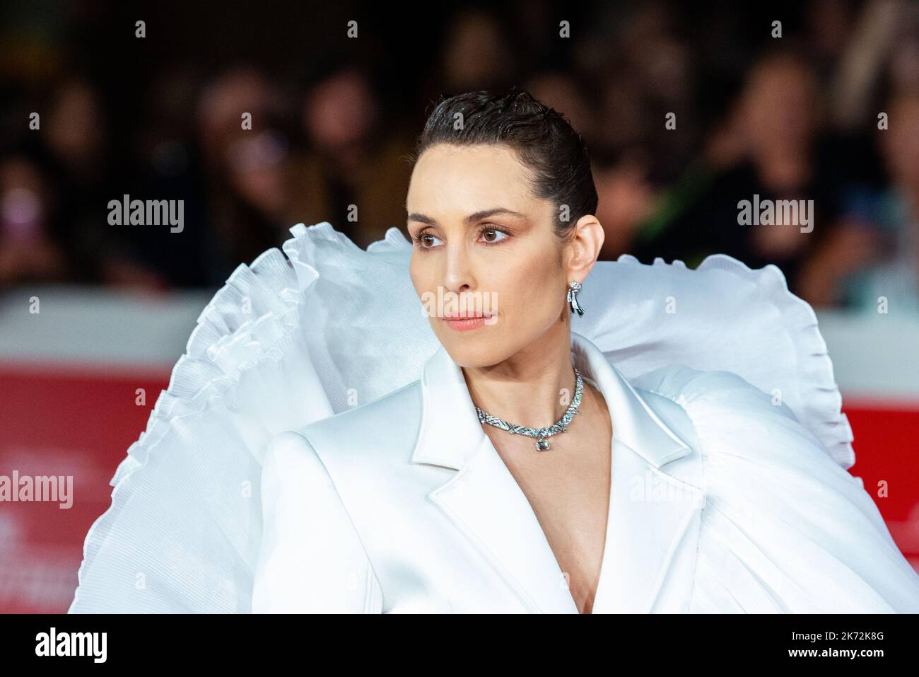 Tappeto rosso di 'Django - la Serie' con Noomi Rapace al 17th° Film Fest di Roma Foto Stock