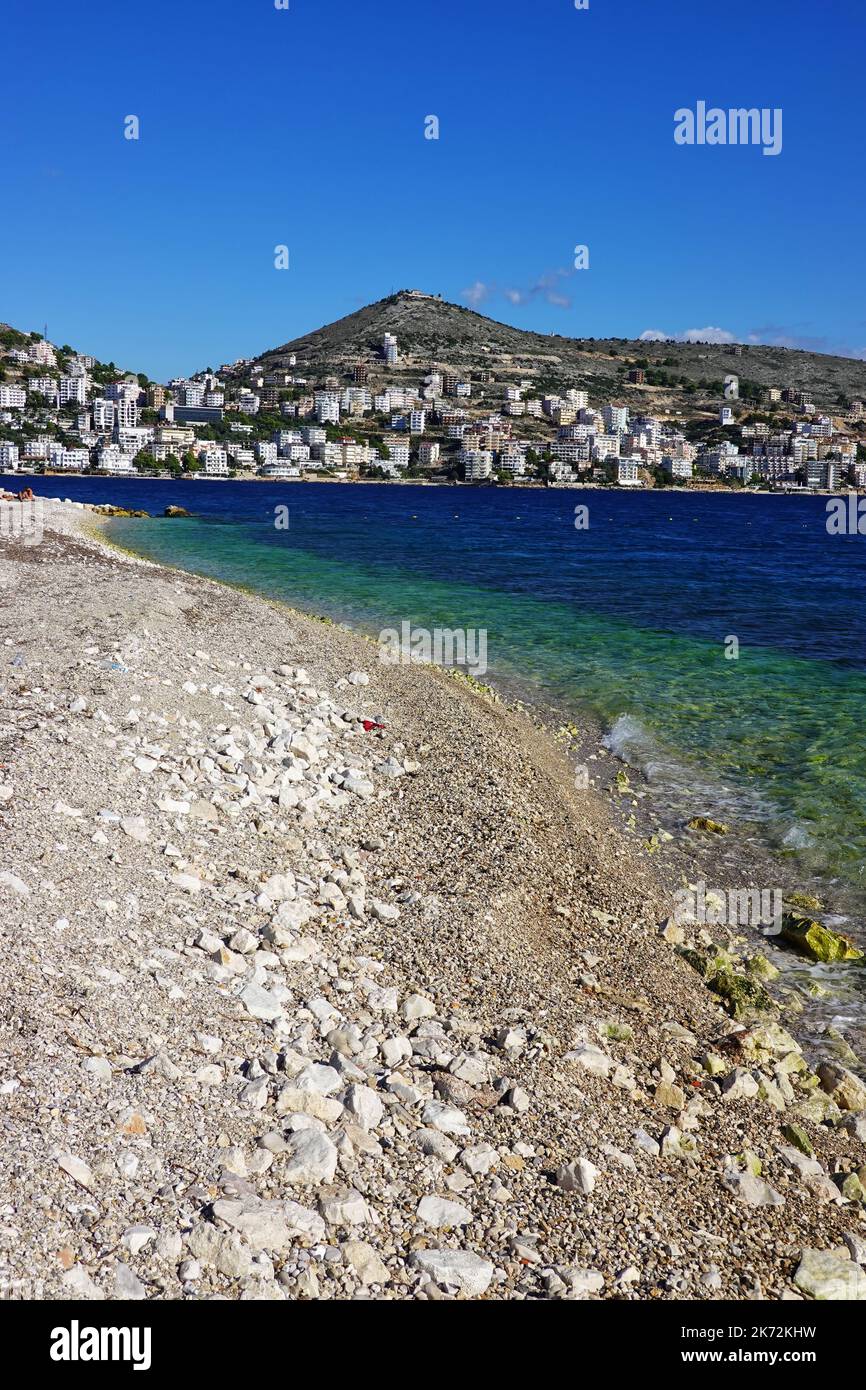 Sarande, Repubblica di Albania Foto Stock