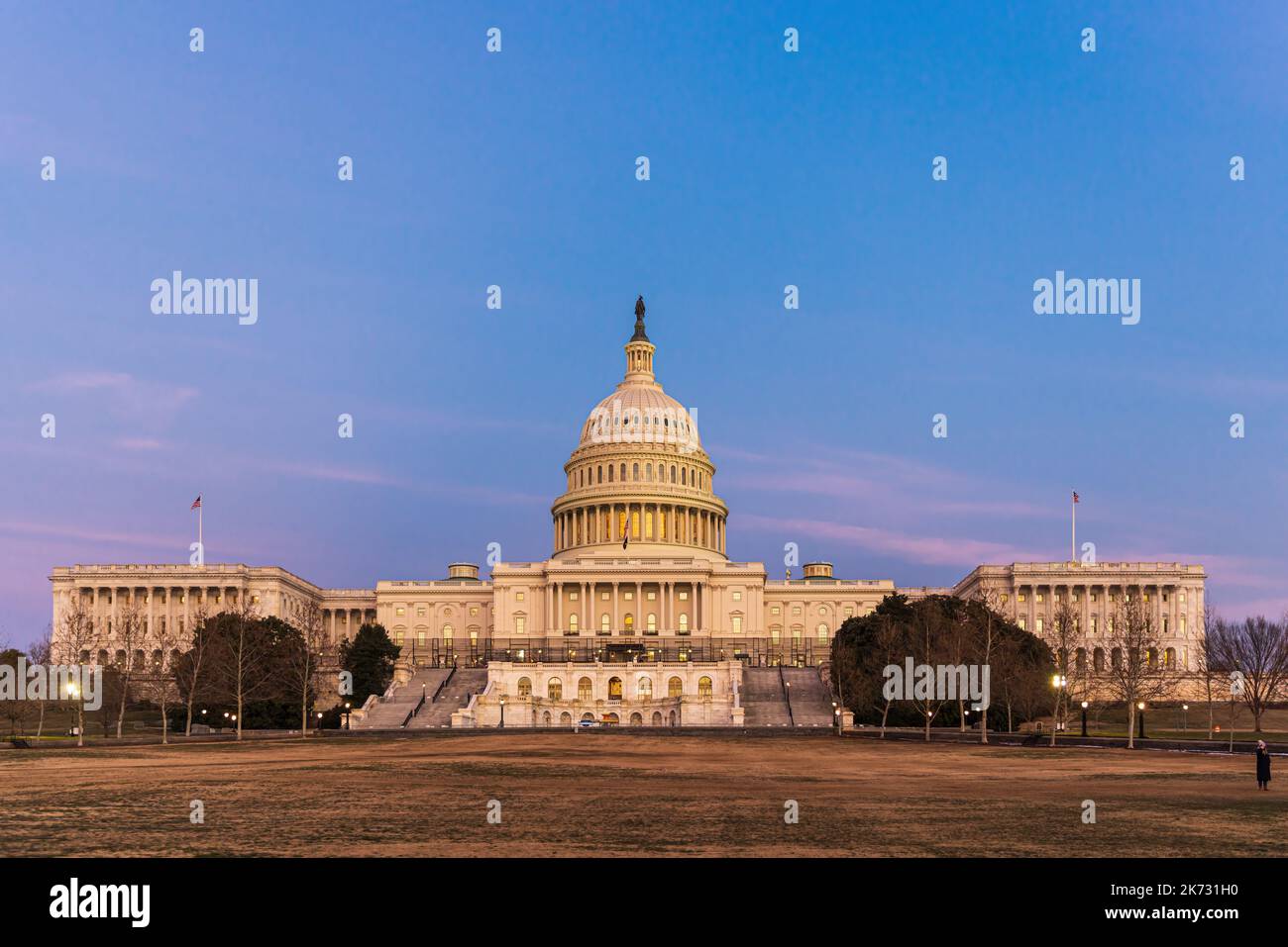 Gli Stati Uniti Campidoglio di Washington DC Foto Stock