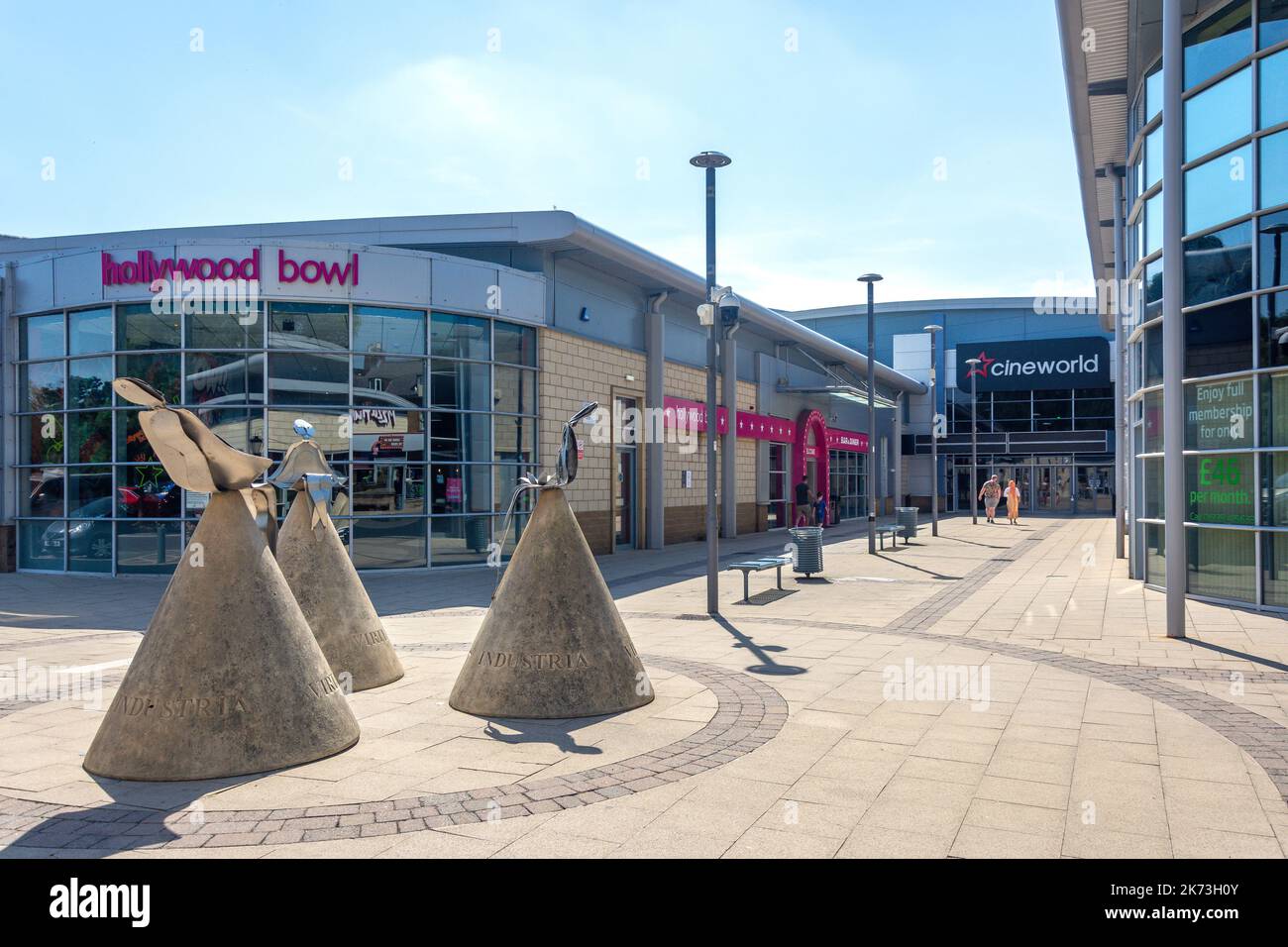 Yeo Leisure Park, Old Station Road, Yeovil, Somerset, Inghilterra, Regno Unito Foto Stock